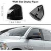 2PCS Dynamic Turn Signal Light Left and Right Sequential LED Side Mirror Lamps Smoke Cover Lens for 68302828AA 68302829AA Compatible with 2010-2018