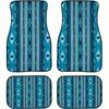 Retro 4Pcs Bohemian Car Floor Mats Heavy Duty Dirty Resistant Persian Carpet Anti-slip Car Floor Protector Rugs