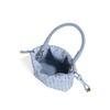 Niche Temperament Woven Bag Fashionable and Elegant High-end Handbag Drawstring Handwoven Bag Genuine Leather Retro Women's Bag