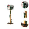 Christmas Decoration Mailbox Decorative Letter Box for Cafe Front Door