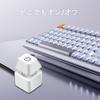 SinLoon Desktop Desktop Computer Power External Remote Start PC Motherboard Power Switch Button Extension Cable with LED Switch, Switch, (White)