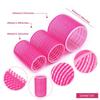 S/M/L Hair Rollers Self Grip Holding Self-Adhesive Air Bangs Curling Roller Hair Clips Comb DIY Hair Curling Tools