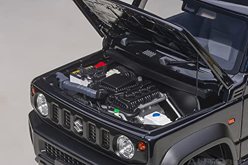 AUTOart 1/18 Scale Suzuki Jimny Sierra (JB74) Black Pearl Finished Model 78508