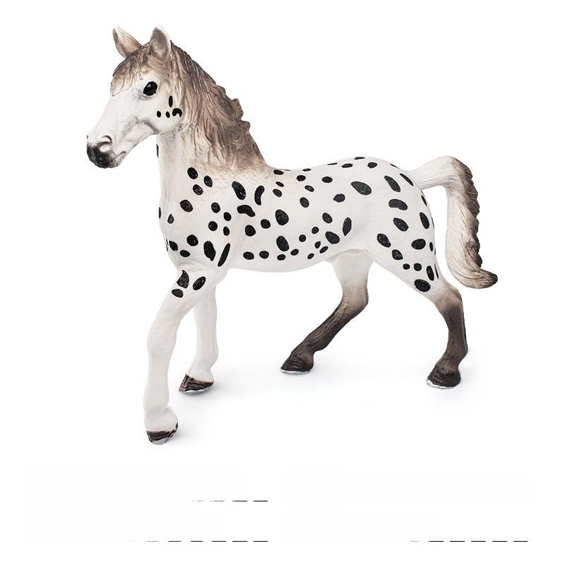 Static Appaloosa Model Collection With Pvc Material For Kids Educational Toys