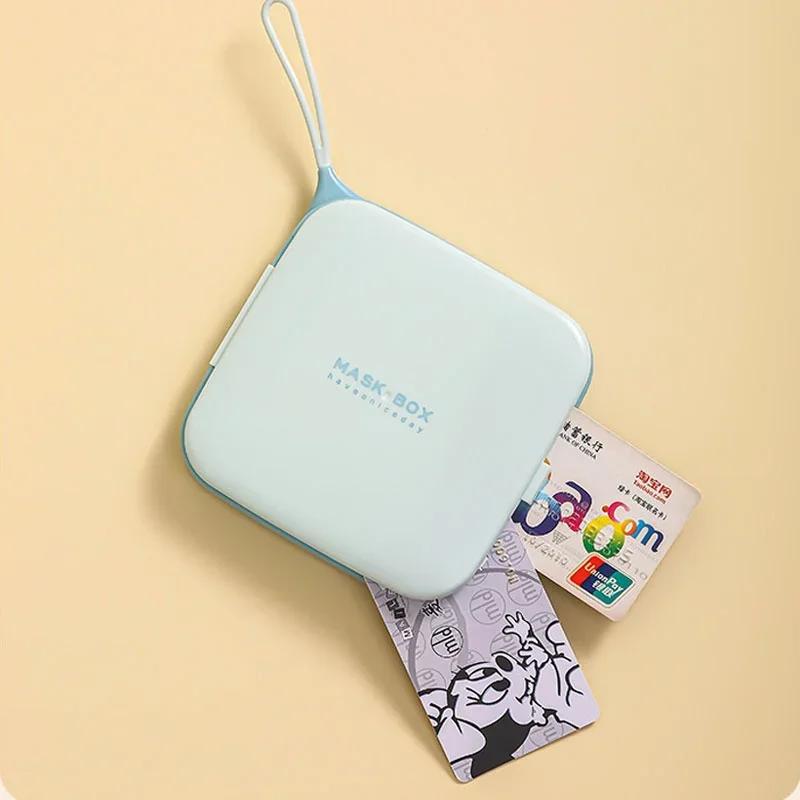 Portable Dustproof Waterproof Storage Box for Jewellery Mask Accessories Travel Sealed Container
