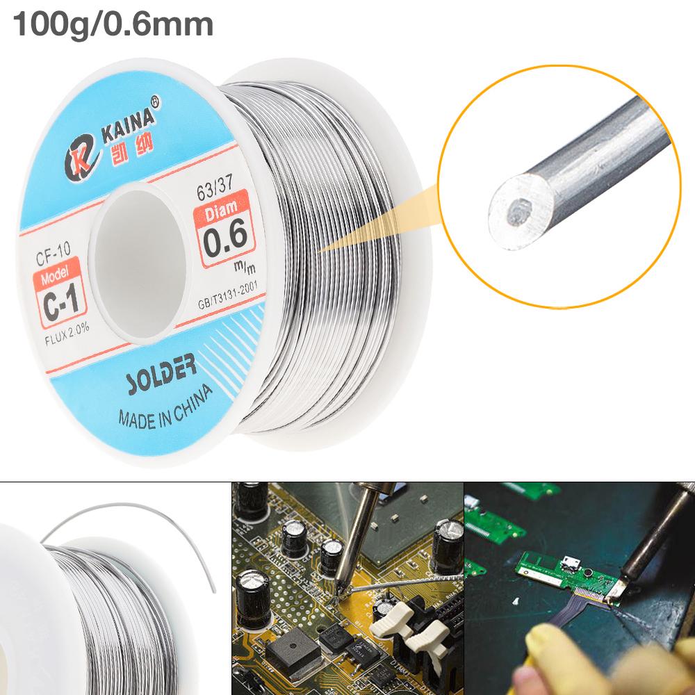 10g 0.8mm High Purity Rosin Core Solder Wire with 2/% Flux and Low Melting Point