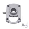 Portable Audio Accessory Aluminum Alloy Conversion Arm Metal HiFi-SME Plate 20mm Hole for Old Record Gramophone