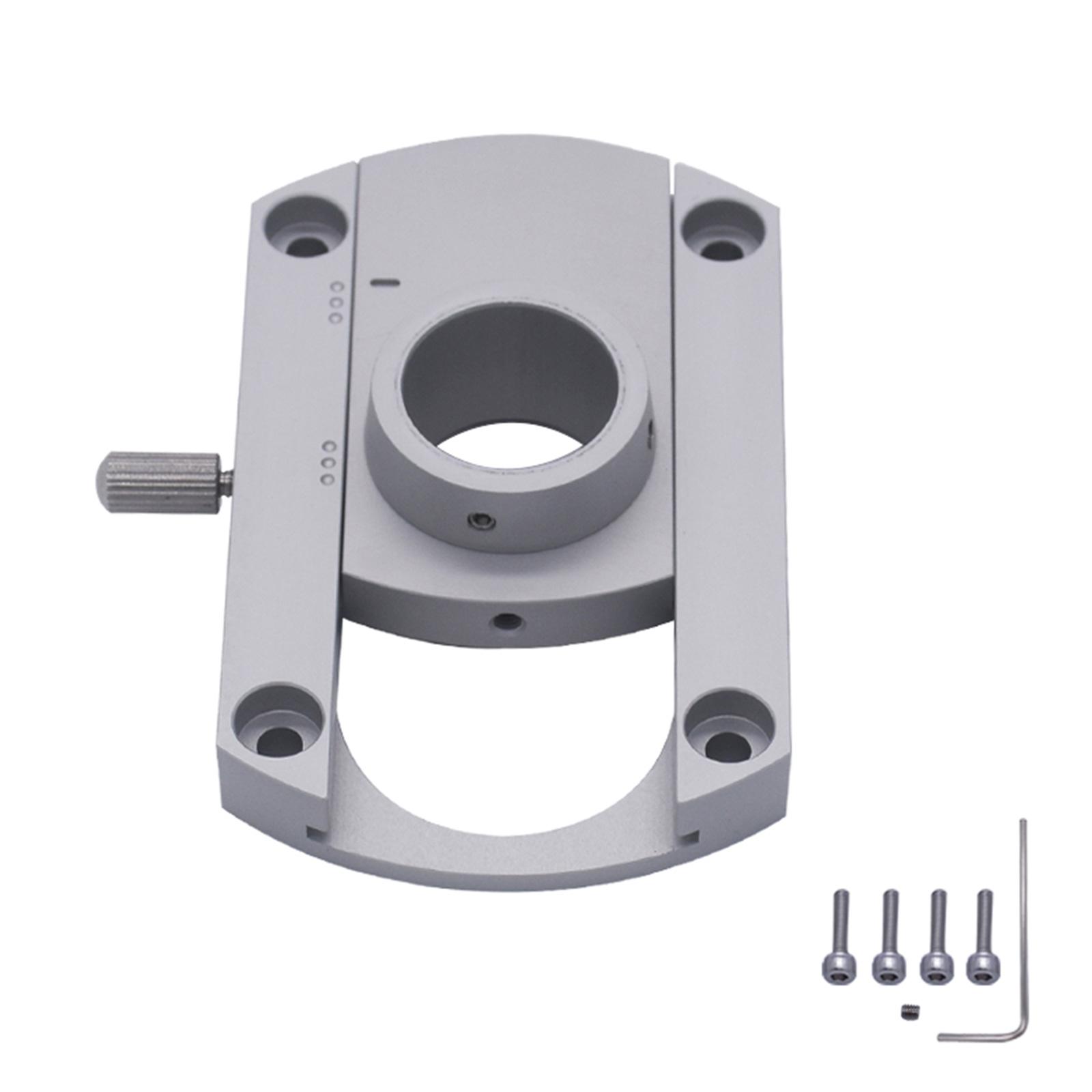 

Portable Audio Accessory Aluminum Alloy Conversion Arm Metal HiFi-SME Plate 20mm Hole for Old Record Gramophone срібний