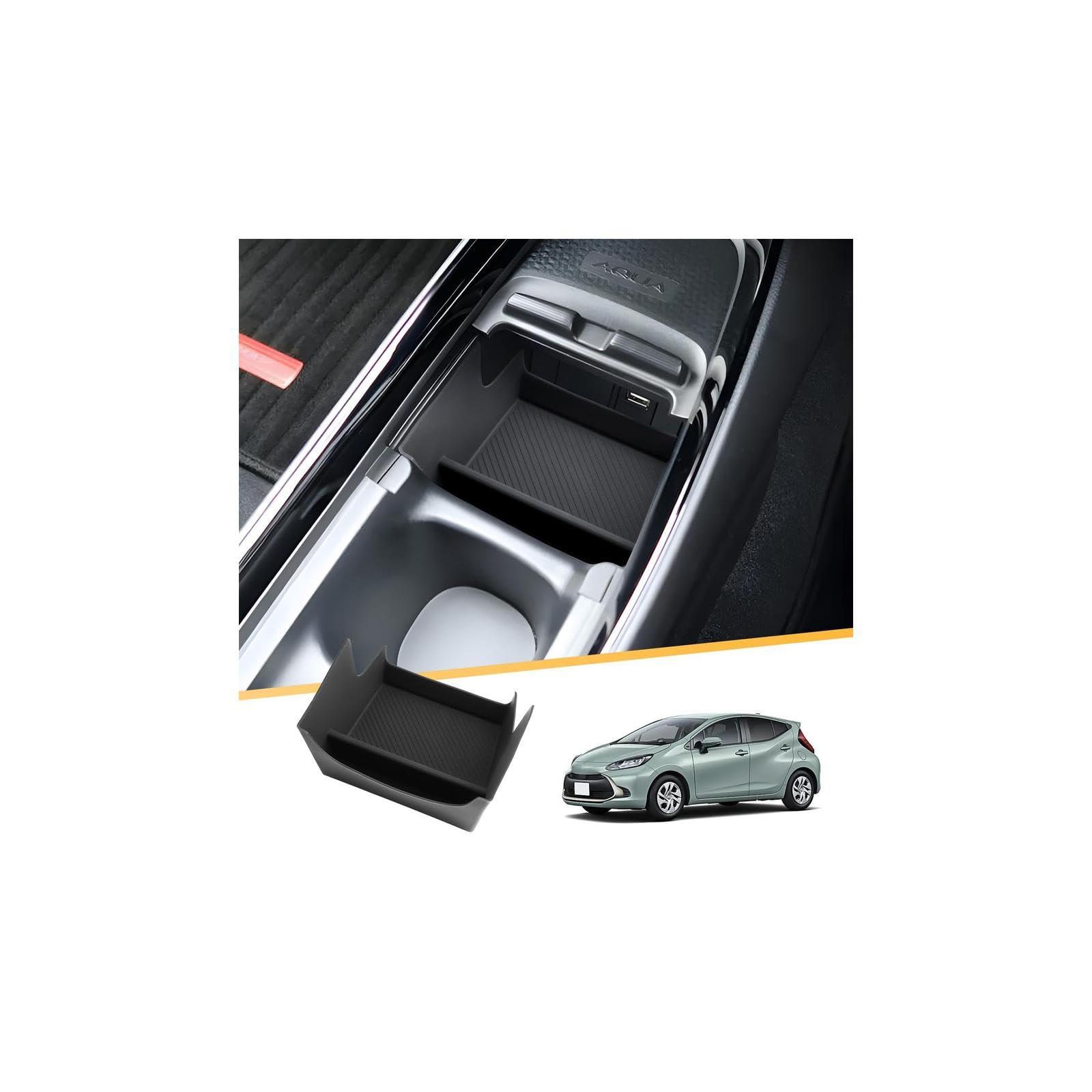 

[LFOTPP] Toyota Aqua 2nd Generation MXPK1# Model Center Console Tray Toyota Aqua 2nd generation MXPK1# type чёрный