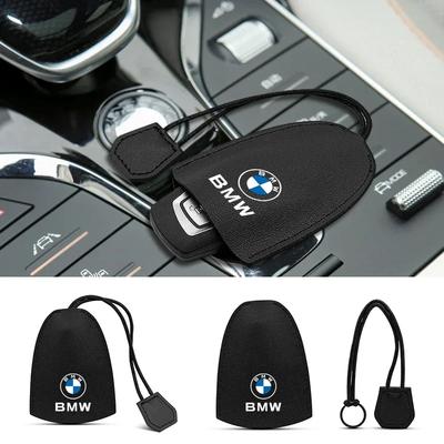 High Quality Leather Car Key Holder Key Case Key Bag For BMW 1 3 5 Series X1 X4 X5 X7 G20 G38 F20 F39 F48 E46 E60 E36 E39