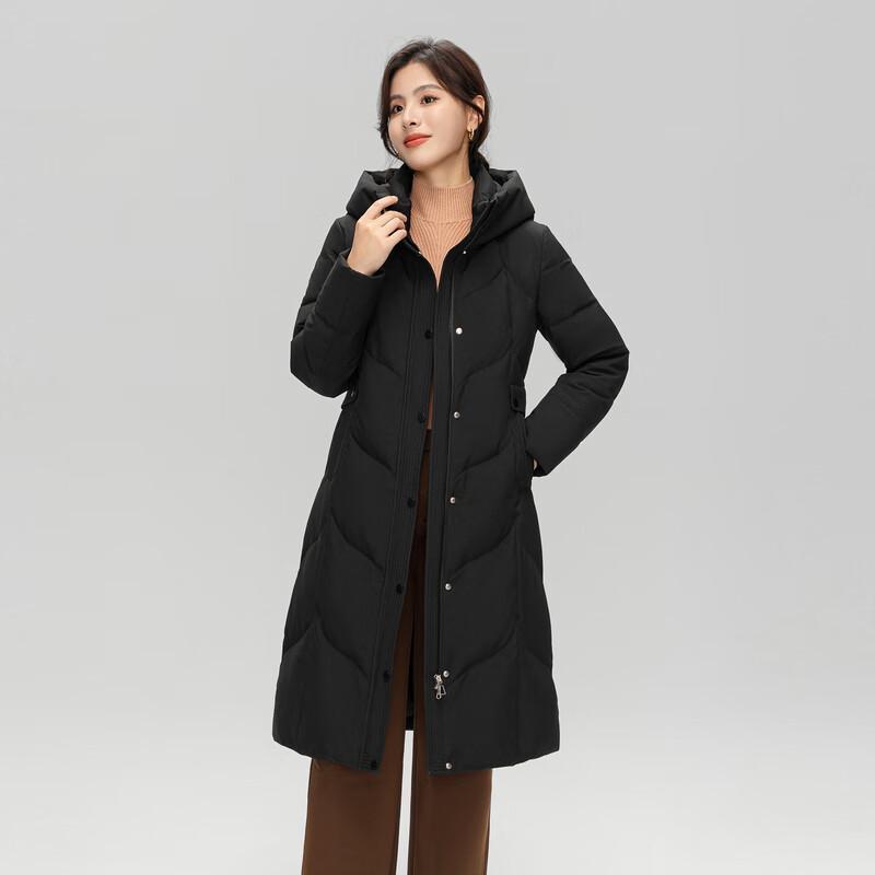 SNOWFLYING Women's Mid-Length Over-the-Knee Down Jacket X301450276F