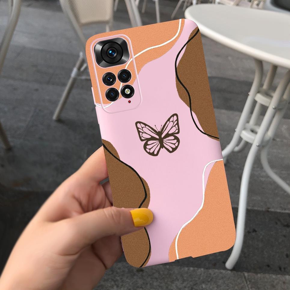 Für Xiaomi Redmi Note 11 Pro Plus 5G Hülle Cover Redmi Note 11S 5G Rückseite Stoßstange TPU Weiche Hülle Redmi Note 11 Pro Mi 11i 5G Fundas