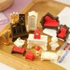 1/12 Puppenhaus Simulation Mini Möbel Modell Wohnzimmer Szene Dekoration Puppenhaus Schmuck Rollenspiel Spielzeug