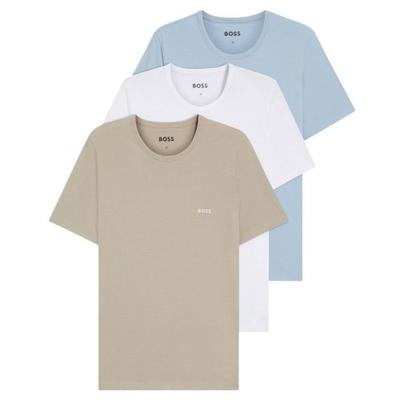 Mens Embroidered Logo T-Shirt (Pack of 3)