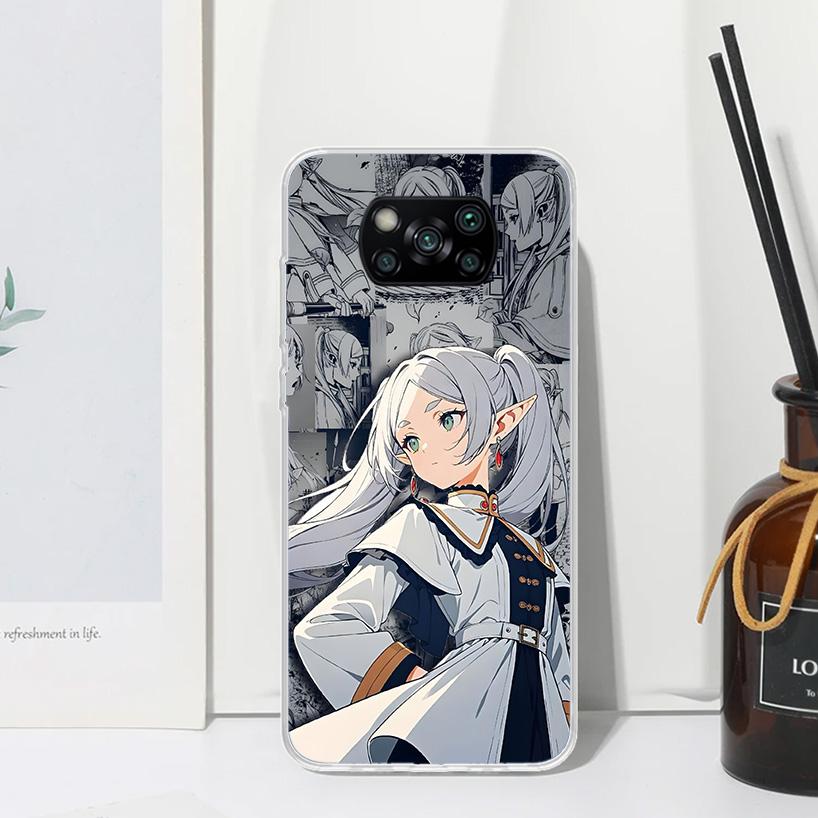

Frieren Beyond Journeys End Phone Case For Xiaomi Poco X7 X6 X5 M7 M8 Pro F7 Ultra Redmi 15C 15 13C 13 12C 12 10 10C 10A Art Fun Redmi 15 5G
