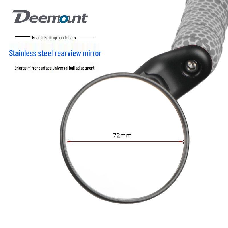 

HD 360° Rotating Telescopic Rearview Mirror for Road Bike Drop Bars VMR024