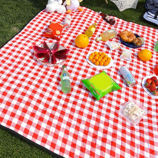 Extra Large Picnic Blanket Waterproof Sand-proof Thickened Easy To Carry Foldable Outdoor Picnic Mat Beach Blanket