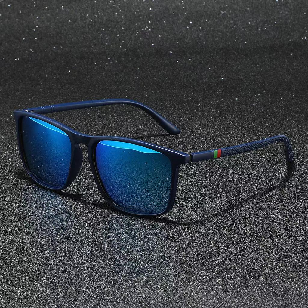 Polarized Sunglasses Classic Fashion Sunglasses Square Box for Men and Women Driving Fishing Glasses.