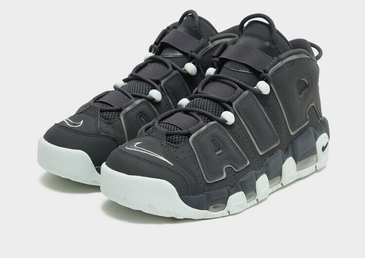 Sneakers Nike Air More Uptempo '96 Dark Smoke Grey/light Smoke Grey/light Green/dark Smoke Grey