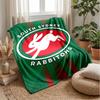 Coperta in Pile Flannel South Sydney Rabbitohs Coperta Calda e Accogliente per Divano Letto Viaggio Uso in Tutte le Stagioni