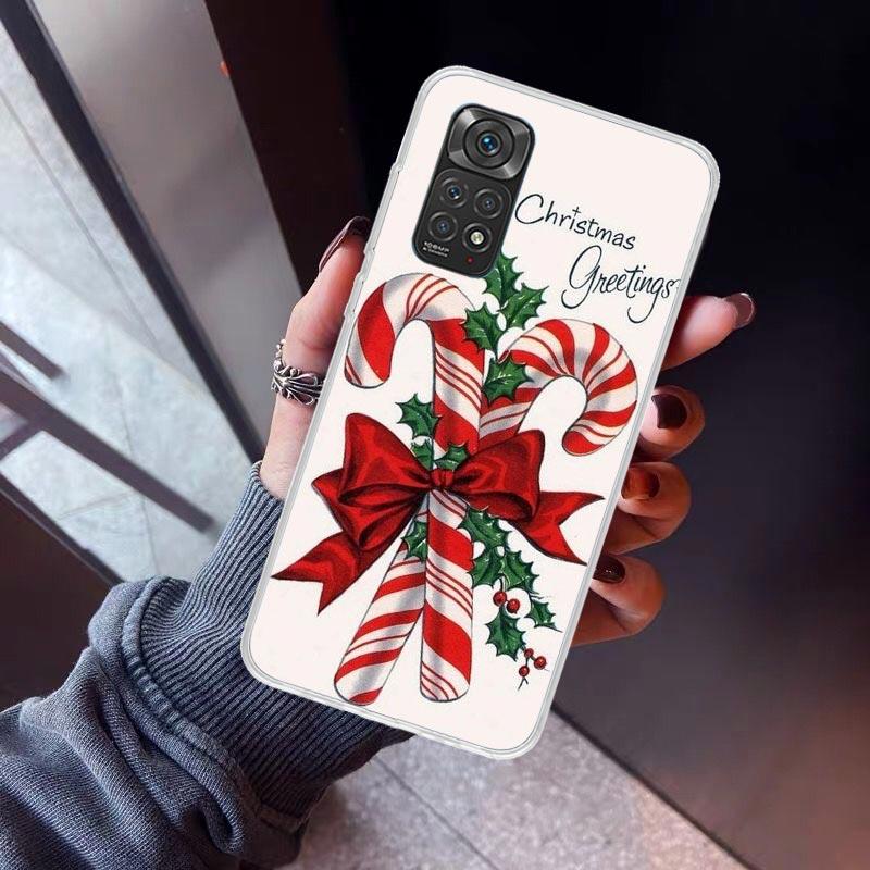 Christmas Santa Claus Present Phone Case for Xiaomi Redmi Note 15 14 14S 13 12 12S 11 Pro Plus 11E 11T 11S 10S 5G Soft Cover Fun