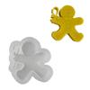 Lebkuchenmann Silikonform Weihnachten Fondantformen Vielseitige Herstellungsformen für Kuchen/Seifen/Schokoladen/Kerzen/Kekse