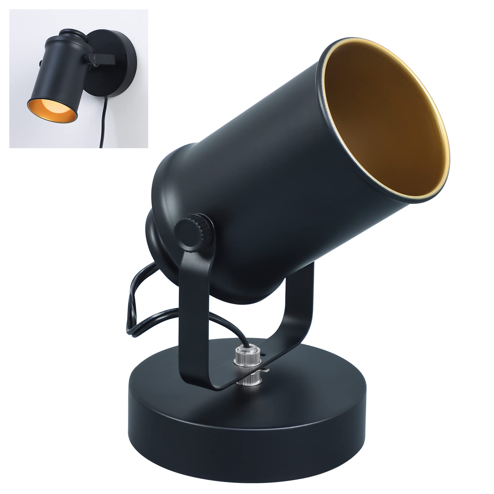 

Kyodo Lighting Table Light, Single E26 Floor Light, Stand Light (GT-TD-PB), Stylish Indirect Lighting Fixture, Floor-Standing, Bracket Light,