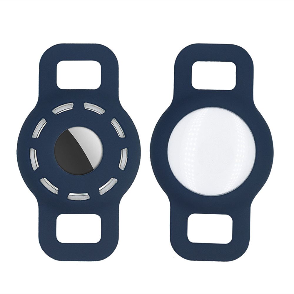 Hohle Airtag-Schutzhülle, Air-Tag-Halter, Silikon, Haustiere, Anti-Lost-Locator-Tracker-Gurtabdeckung für Apple Airtags-Zubehör