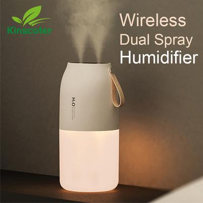 Drahtloser Luftbefeuchter USB Portbale Aroma Diffusor 2000mah Batterie Wiederaufladbare Umidificador Ätherisches Öl Humidificador