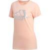 T Shirts Women's Pink Crew Neck Moderate ED8145