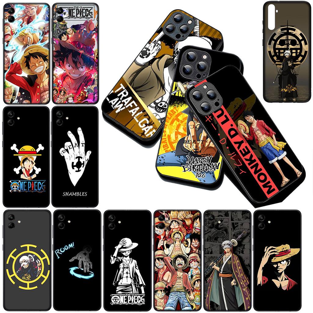 for Xiaomi Redmi Note 12 11 10 A3 Pro 10A 10C 12C Note12 5G 4G Phone Cover Soft Case Trafalgar D Water Law Luffy One Pieces