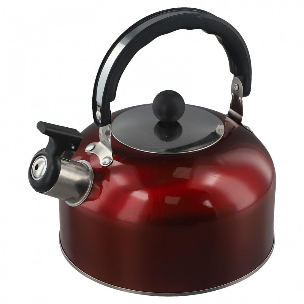 Innovative Design 3L Whistling Kettle Made from Sturdy Stainless Steel Material