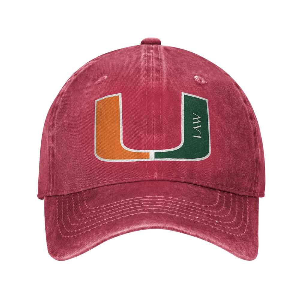 Baseball Cap Miami Hurricanes 2025 College Football Playoff The U is Back Summer Fashion Hip Hop Sports Sun Visor Snapback Cap