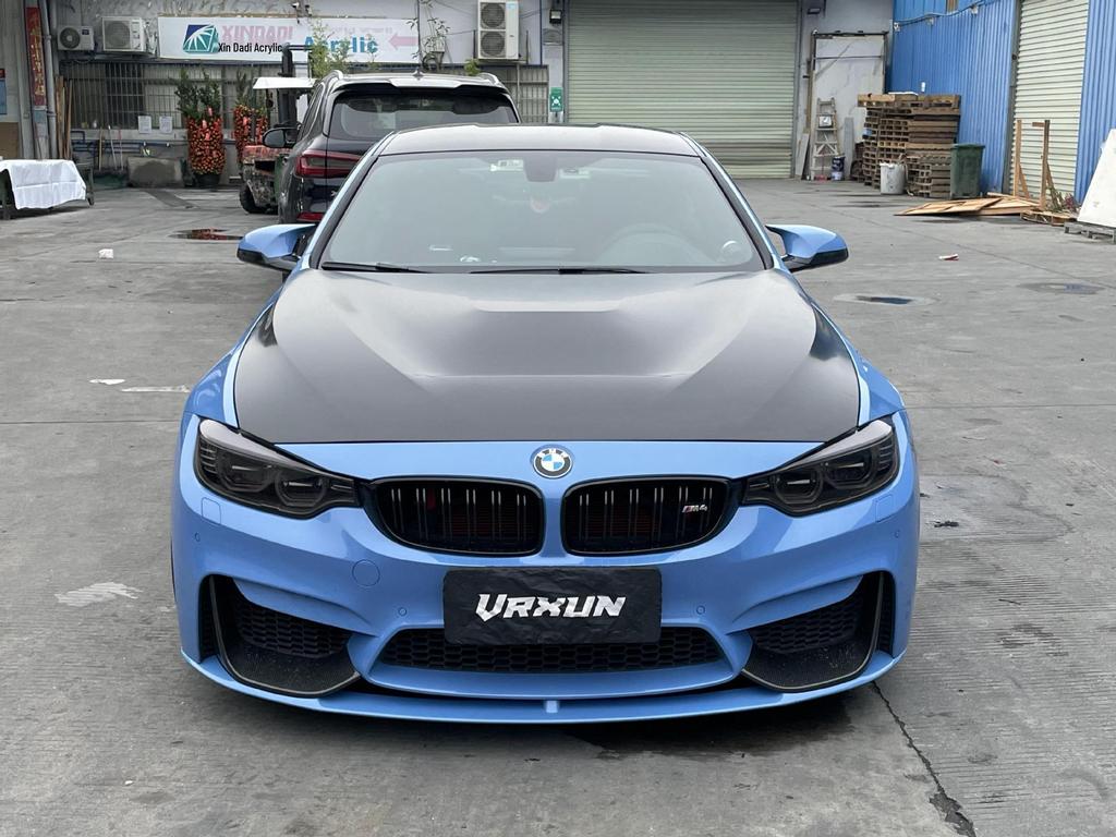GTS Style Aluminum Engine Hood with Openings for 2014-2020 BMW M3 M4 F80 F82