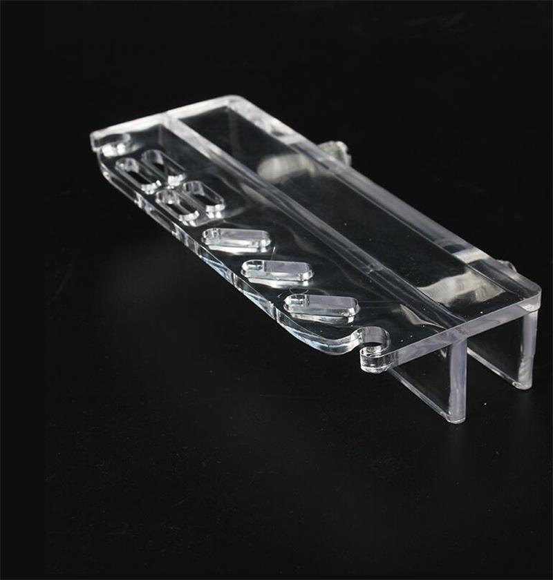 Aquarium Plant Tools Storage Rack Acrylic Fish Tank Water Grass Cleaning Tool Holder Holder for Tweezer Scraper Scissor 1Pc