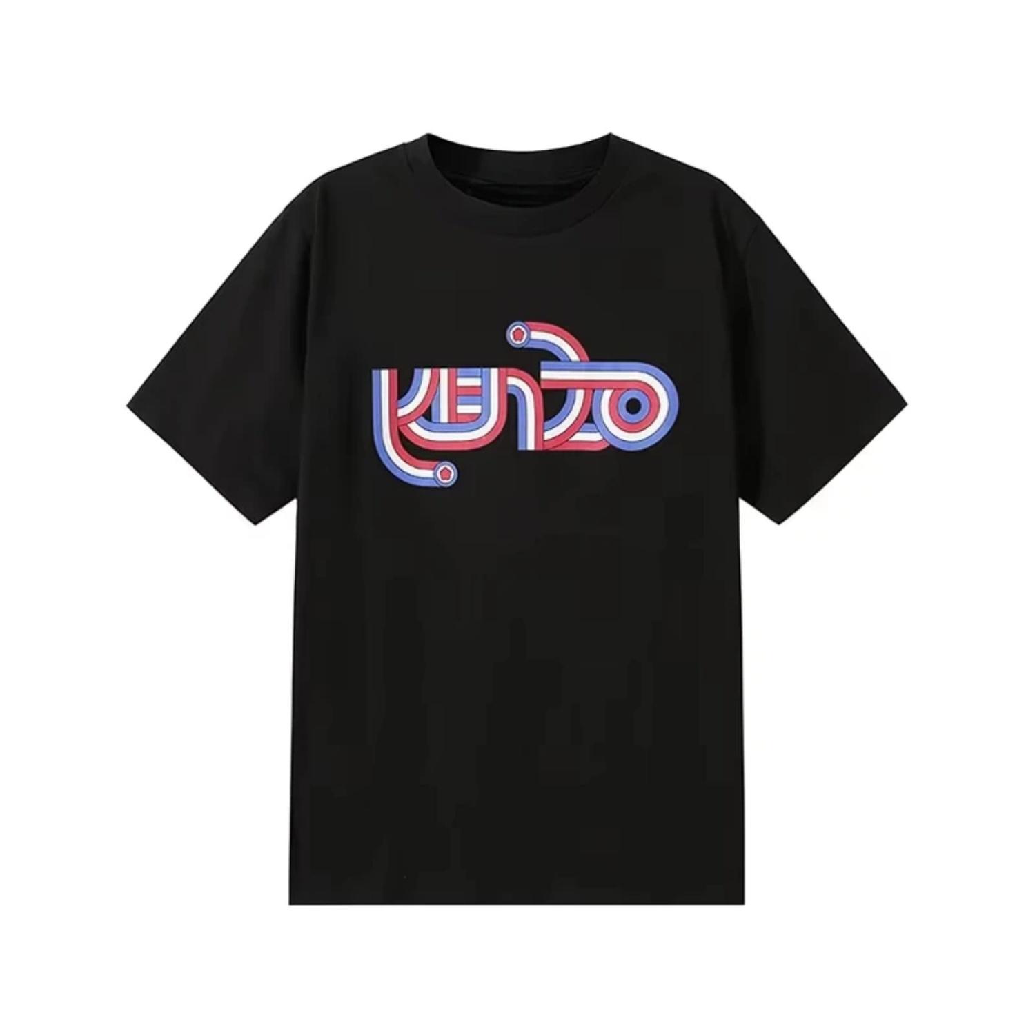 

2025 Футболки с графическим принтом Мужские Женские Повседневные С коротким рукавом Круглый вырез Хлопковые Футболки Люксовый Бренд Высококачественные Унисекс Модные Топы S разноцветный