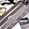Wing Bow Grid Themed Decorative Tape Set 2/3Pcs INS Style Cute Adhesive Tapes for Journaling Gift Packing DIY Handcrafts
