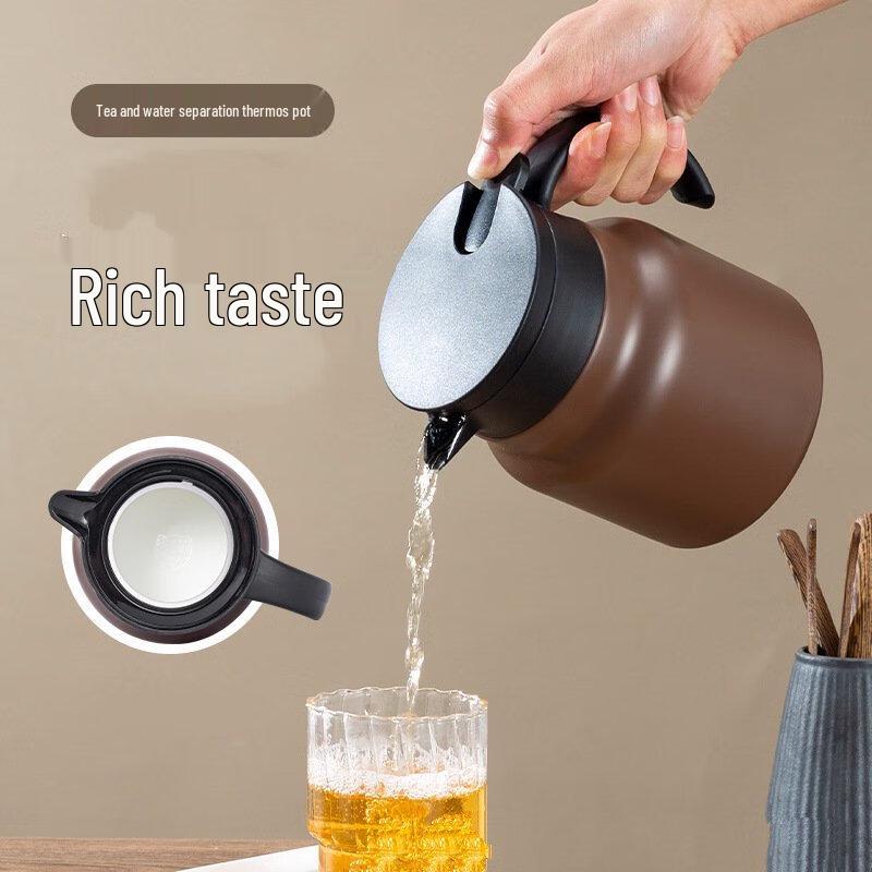 Shangqi Ceramic-Lined Vacuum Insulated Tea Pot
