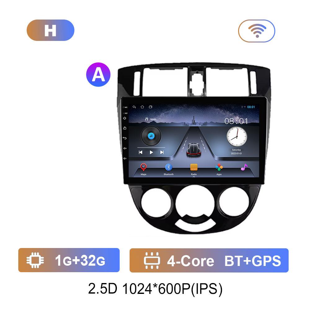 Für Chevrolet Lacetti J200 Excelle HRV 2004 - 2013 Android 14 Auto Video Multimedia Player WiFi GPS Navi 2.5D Bildschirm DSP Stereo