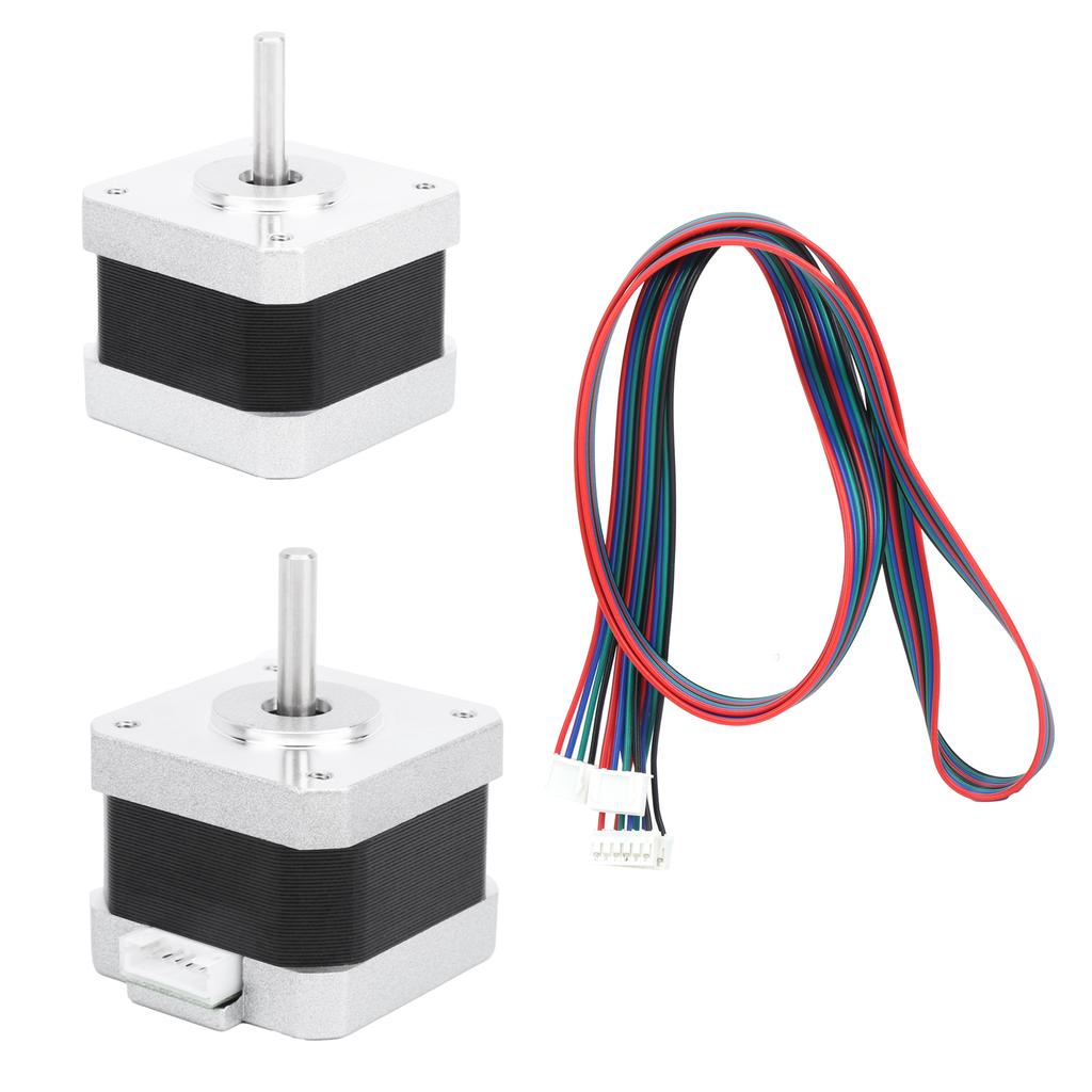 42 Stepper Motor 1.8 degrees  2 Phase 1.2A 0.3N.M Torsion Accessory for 3D Printer Carving Machine