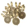 10pcs Dream Catcher Xmas Wooden Craft Ornament Christmas Tree Hanging Decoration