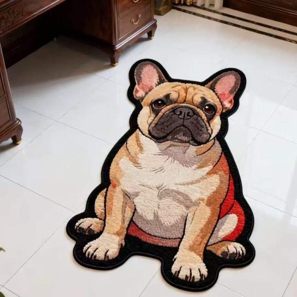 Non-slip Animal Doormat Special-shaped Room Floor Rug New Cat Dog Carpet  Bedroom Living Room Decor