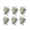AEF2-6Pcs Fuel Gas Filters For Toyota 4Runner Hilux Hiace Land Cruiser Hfn Vacuum 90917-11036 9091711036 90917 11036
