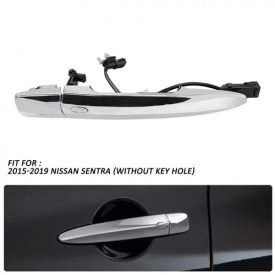 Наружная дверная ручка подходит для 2015- Nissan Sentra 80640-9AN0A Без отверстия для ключа V