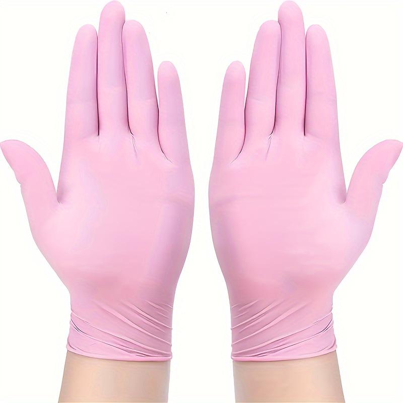 High-Elastic Black Nitrile Disposable Gloves - Protective & Durable