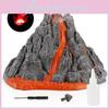 Volcano Eruption Dinosaur Scene Figurine With Smoke Simulation For Kids Gift