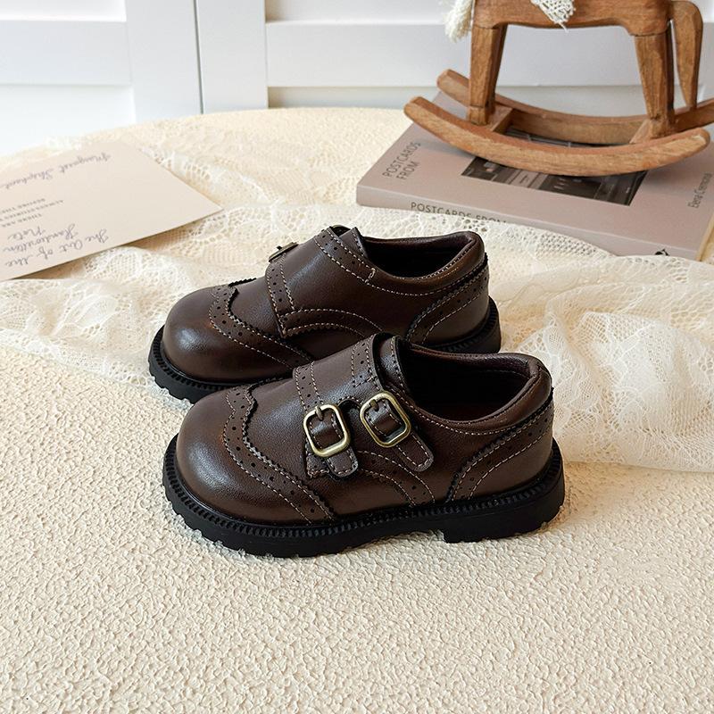 

Anti-slip New Style Shoes - Fashionable Performance Flats for Girls 25 коричневий