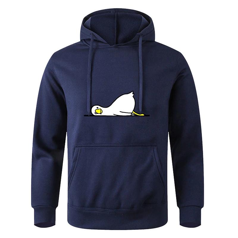 Men's Multi - Color Printed Pocket Sports Fitness Fashionable Casual Pullover Sweatshirt Hoodie