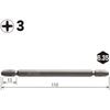 [Amazon.co.jp Exclusive] VESSEL (VESSEL) Double Headed Air Bits for Electric Screwdrivers +3 x 11...