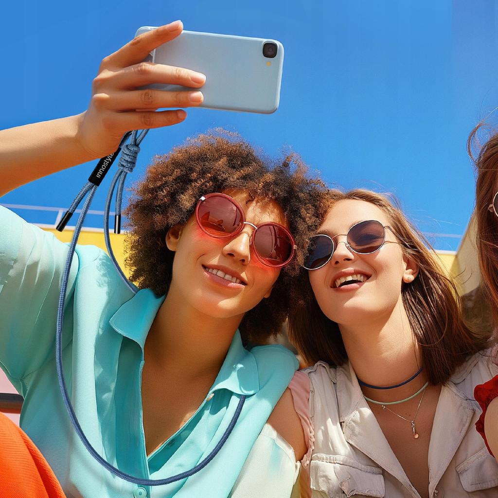 Innostyle Phone Neck Lanyard Crossbody Insert Strong Blue 6Mm